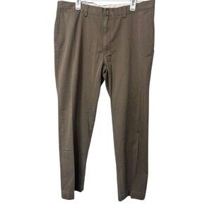 Polo Ralph Lauren Classic Chino Pants Mens Size 40/32 Khaki Brown Trouser Casual